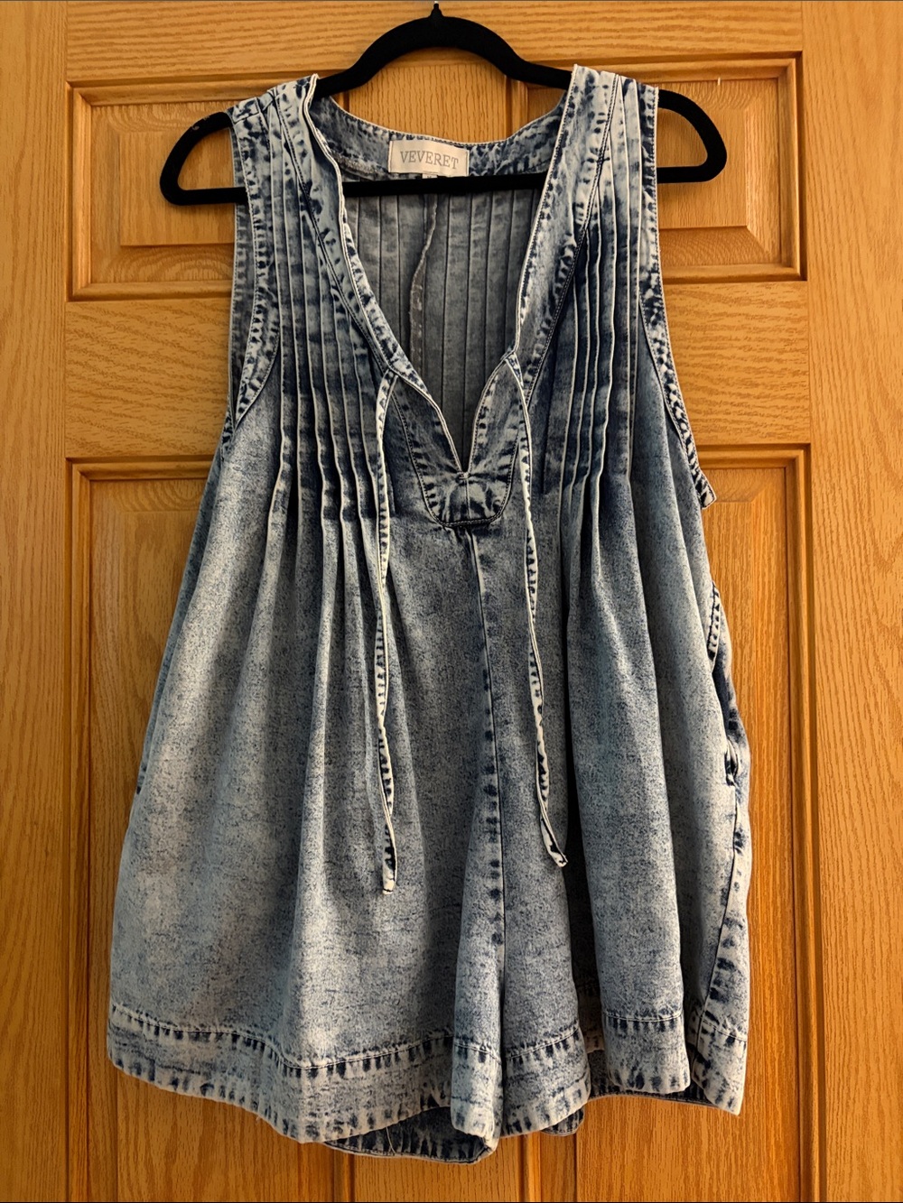 VERVET Stonewashed Blue Denim jumper